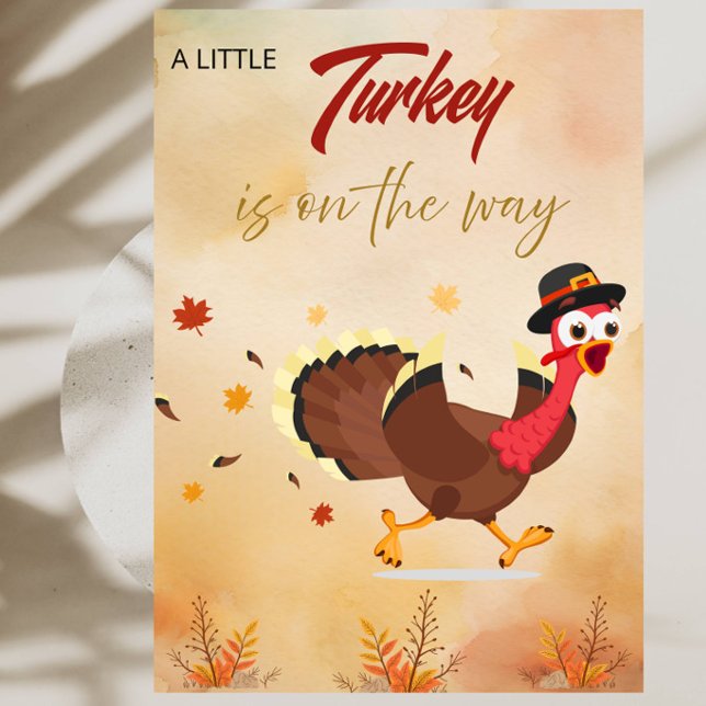 A Little Turkey Is on the Way! Invitation (Creator Uploaded)