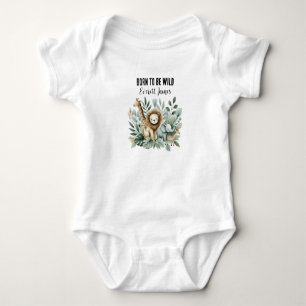 A Little Wild One Baby Bodysuit