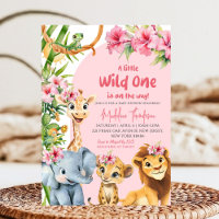 A Little Wild One is on the Way Safari Baby Shower