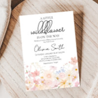 A Little Wildflower Is On The Way Baby Shower