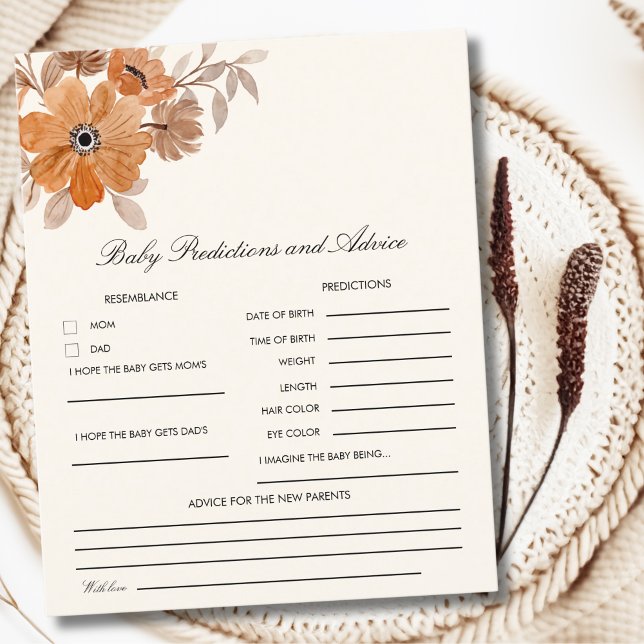 A Little Wildflower is on The Way Girl Baby Shower (Creator Uploaded)