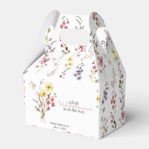 A Little Wildflower is on the Way Shower Favour Bo Box