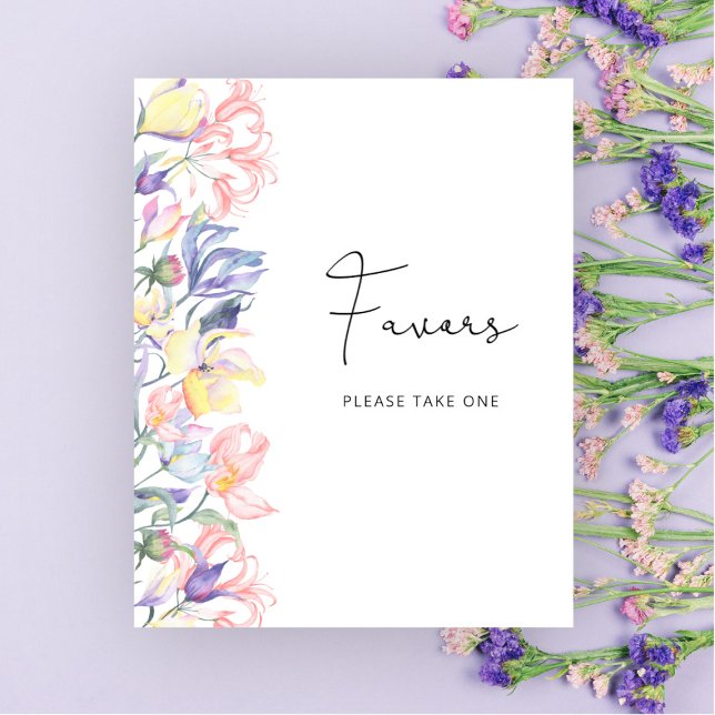 A little wildflowers is on the way Favours Poster (Creator Uploaded)