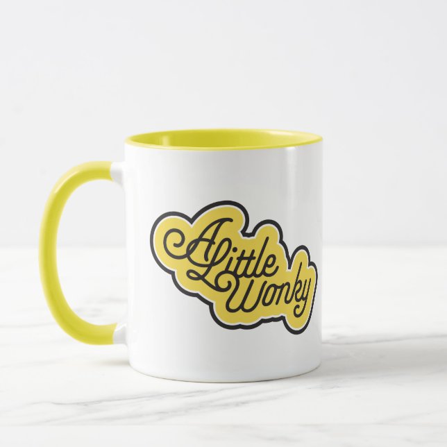 A Little Wonky mug (Left)