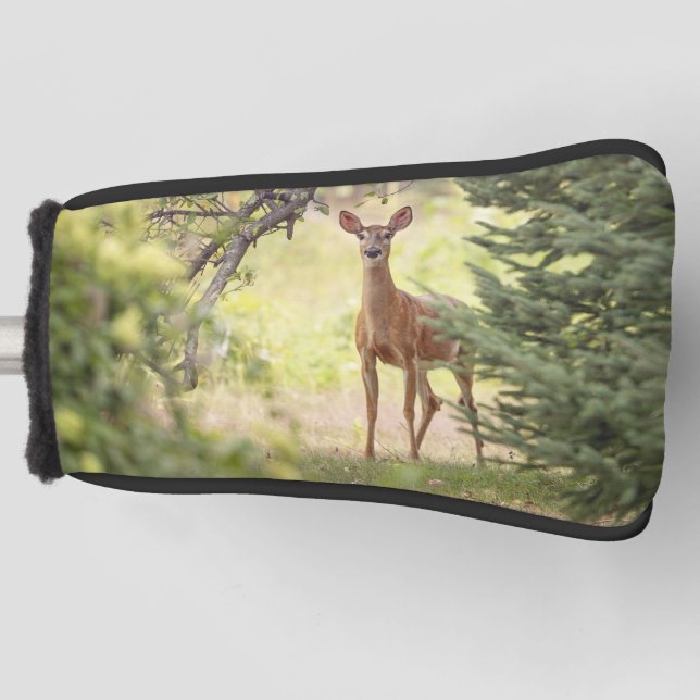 A Lone Deer  Golf Head Cover (Front)