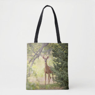 A Lone Deer Tote Bag
