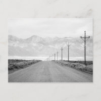 A Lone Road and Power Lines | San Juan Mountains