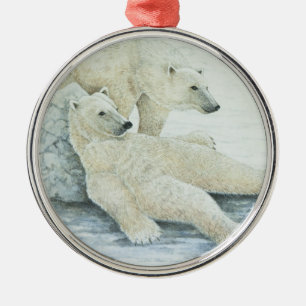 A long days night metal tree decoration