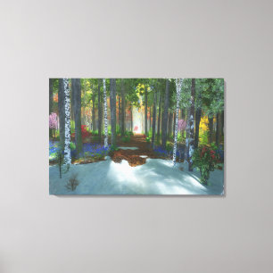 A Long Day's Walk Canvas Print