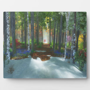 A Long Day's Walk Plaque