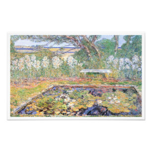 A Long Island Garden by Frederick Childe Hassam Photo Print