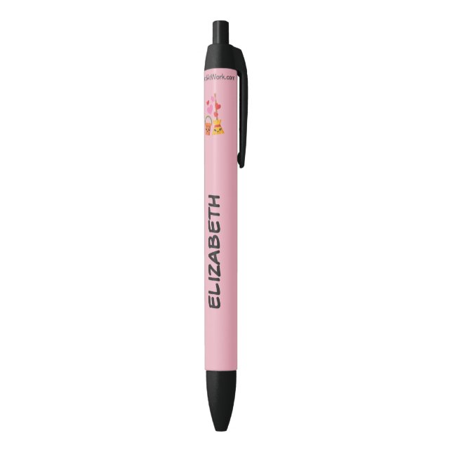 A Long Lasting Love Black Ink Pen (Bottom (Vertical))