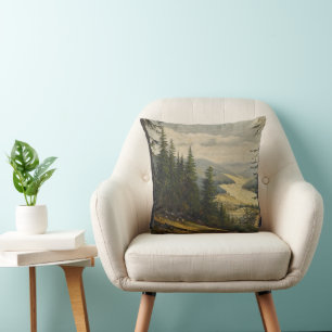 A Look at the Black Forest – Karl Julius Wilhelm Cushion