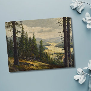 A Look at the Black Forest – Karl Julius Wilhelm Postcard