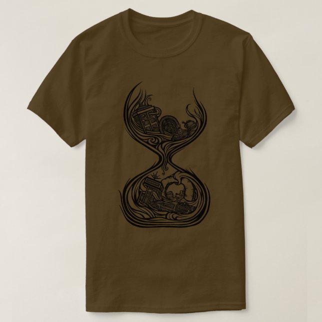 A Loop in Time T-Shirt (Design Front)