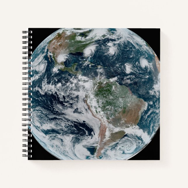A Loose Chain Of Tropical Cyclones Notebook (Front)
