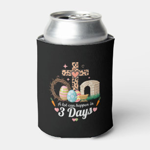 A Lot Can Happen In 3 Days Easter Jesus Religious Cooler