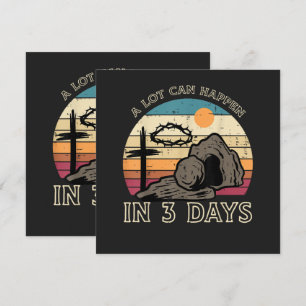 A Lot Can Happen in 3 Days Easter Religious