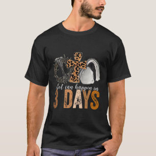 A Lot Can Happen In 3 Days Easter Religious Women  T-Shirt