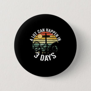 A Lot Can Happen In 3 Days Jesus Christ Happy East 6 Cm Round Badge