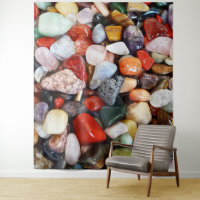 a lot of beautifully coloured stones