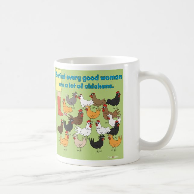 A Lot of Chickens Mug (Right)