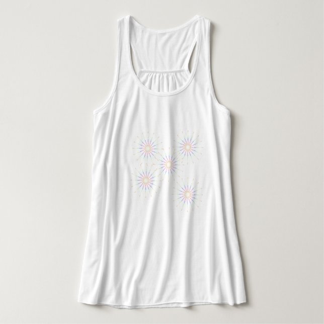a lot of dots bright whimsical fun singlet (Design Front)