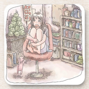 a lottery coaster