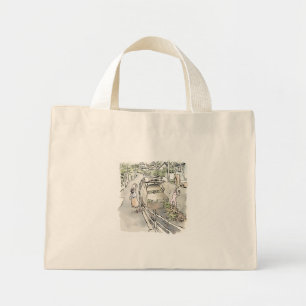 a lottery mini tote bag