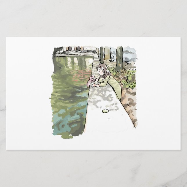 a lottery stationery (Front)