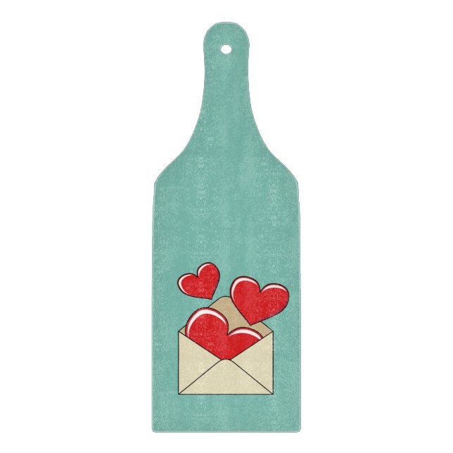 A Love Letter Cutting Board (Front)