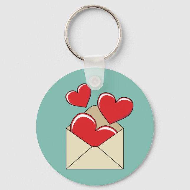 A Love Letter Key Ring (Front)