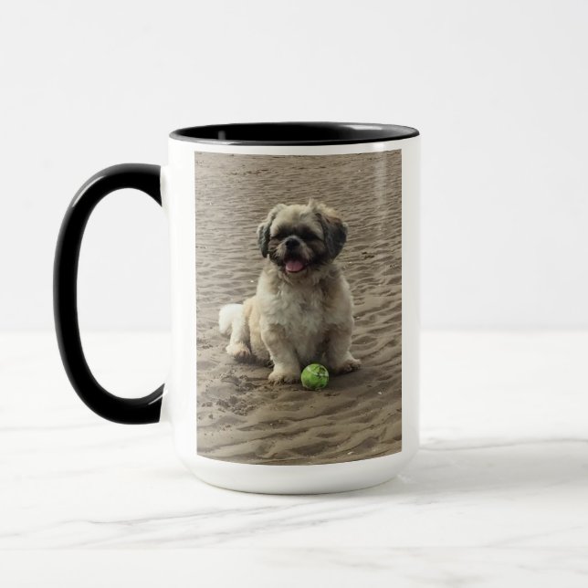 A Love Story - editable text and pics Mug (Left)