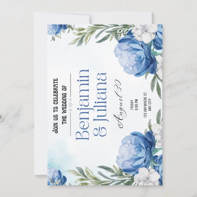 A Love Story for the Ages: Join Our Next Chapter Invitation (Front)