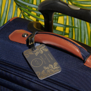 A Love Story Unfolds: Our Wedding Luggage Tag
