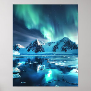 A lovely Aurora Borealis Poster