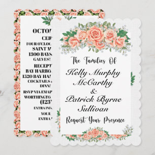 A Lovely Day For A Wedding Invitation