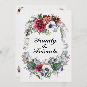 A Lovely Day For A Wedding - Invitation