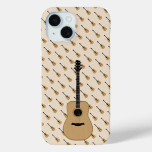 A lovely guitar iPhone 15 case