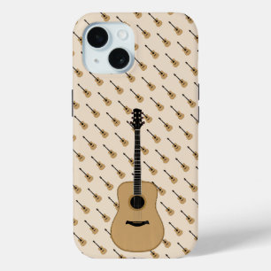 A lovely guitar iPhone 15 case
