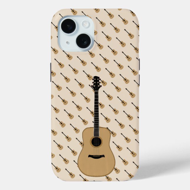 A lovely guitar Case-Mate iPhone case (Back)