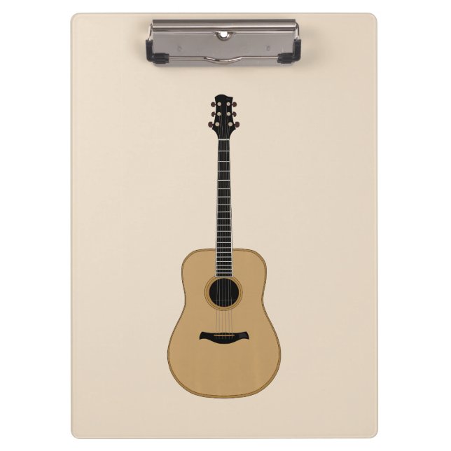A lovely guitar clipboard (Front)