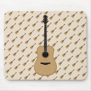 A lovely guitar mouse pad