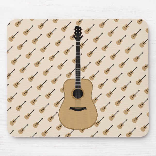 A lovely guitar mouse pad (Front)