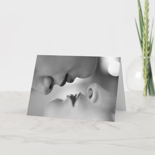 A Lovely Kiss Card (Front)