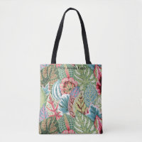 A Lovely Philip Jacobs Fabric Coleus Tote Bag