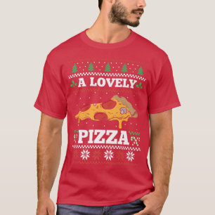 A Lovely Pizza Graphic Pizza Lover Pizza Maker Ita T-Shirt