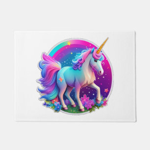 A Lovely Unicorn Doormat