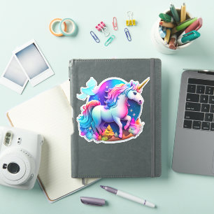 A Lovely Unicorn Sticker 