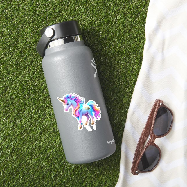 A Lovely Unicorn Sticker 1 (HydroFlask Insitu)